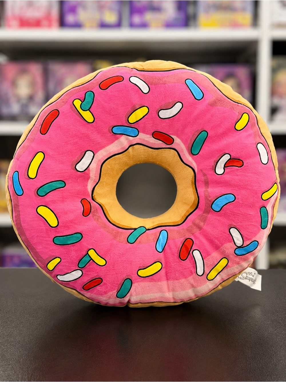 The Simpsons Pink Sprinkle Donut Plush Pillow Cushion Official Plush